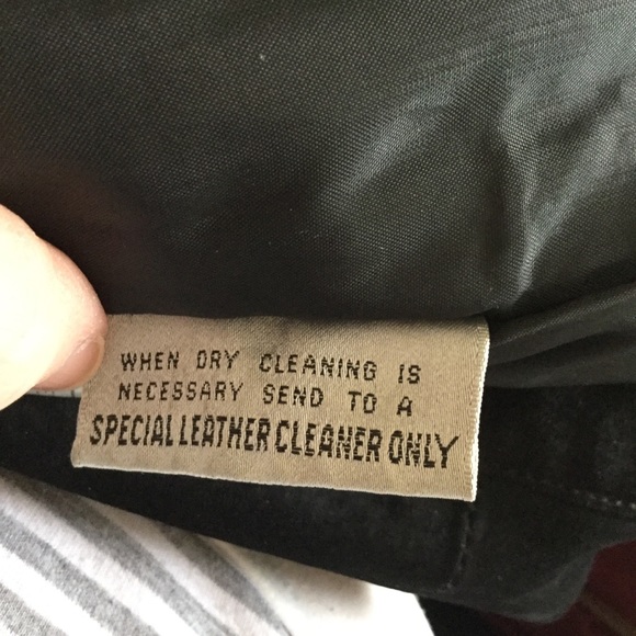 Vintage G-III Leather Skirt Black - Picture 7 of 8